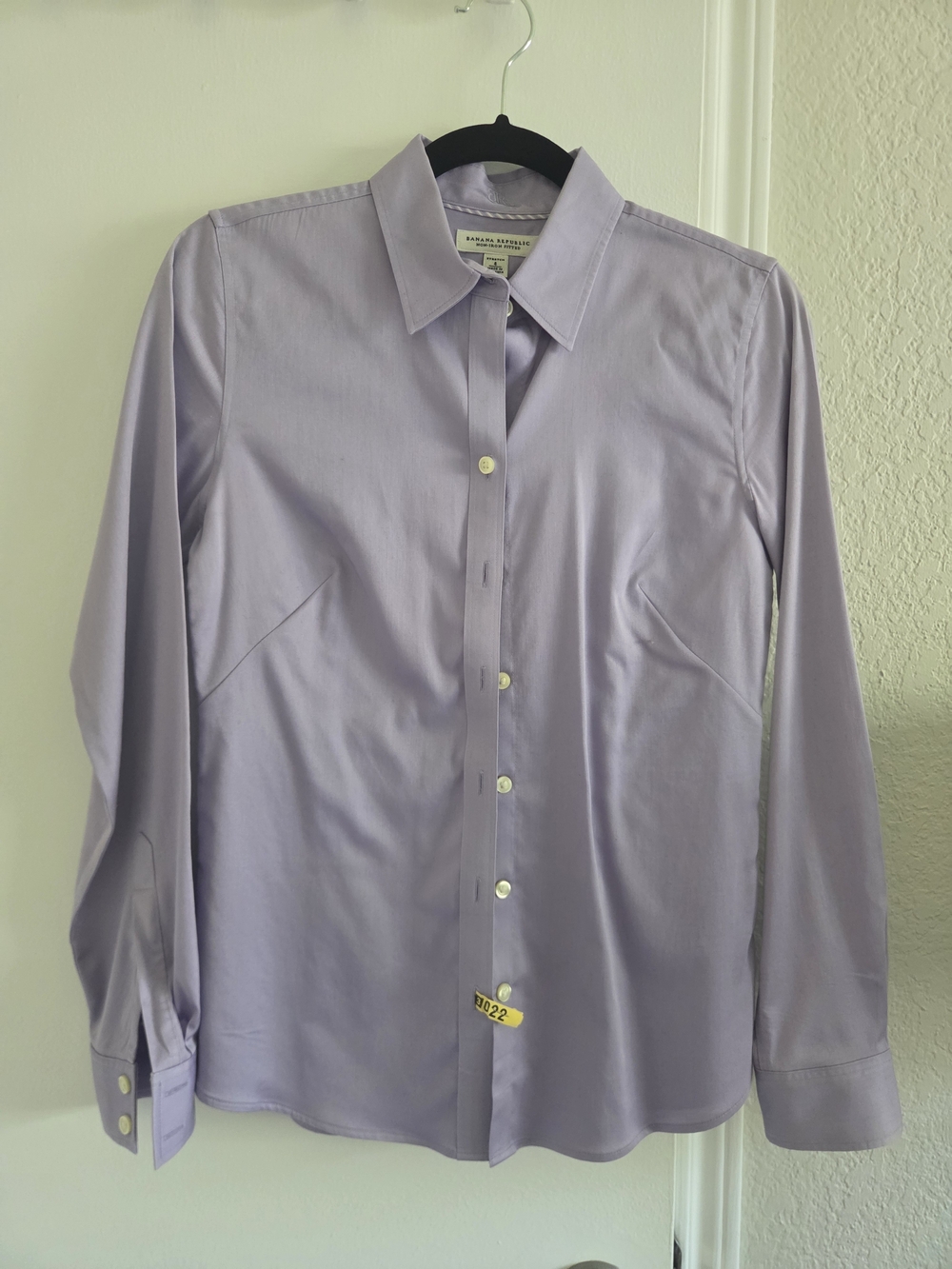 Banana Republic Lavender Button-Down Dress Shirt